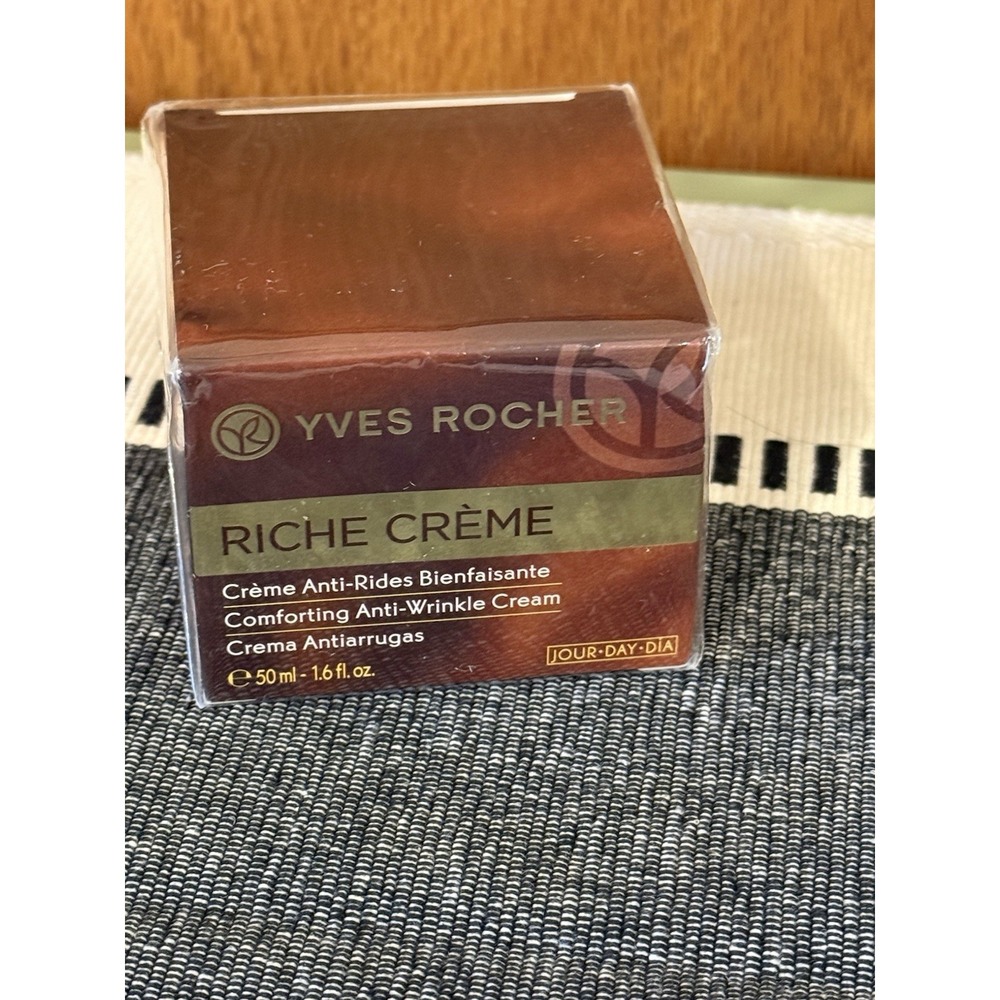 Yves Rocher Riche Crème Comforting Anti-Wrinkle Day Cream 50ml / 1.6 oz New